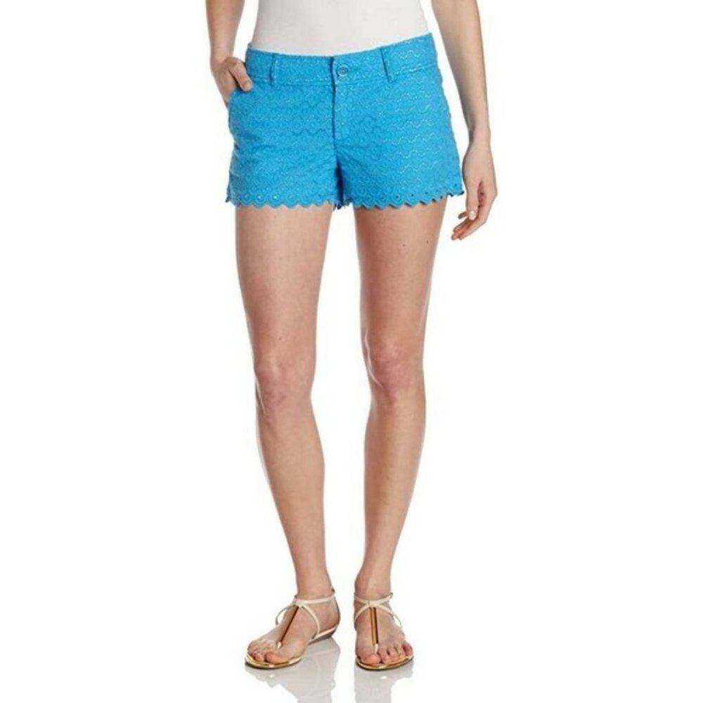 Lilly Pulitzer Flutter Eyelet Walsh Short